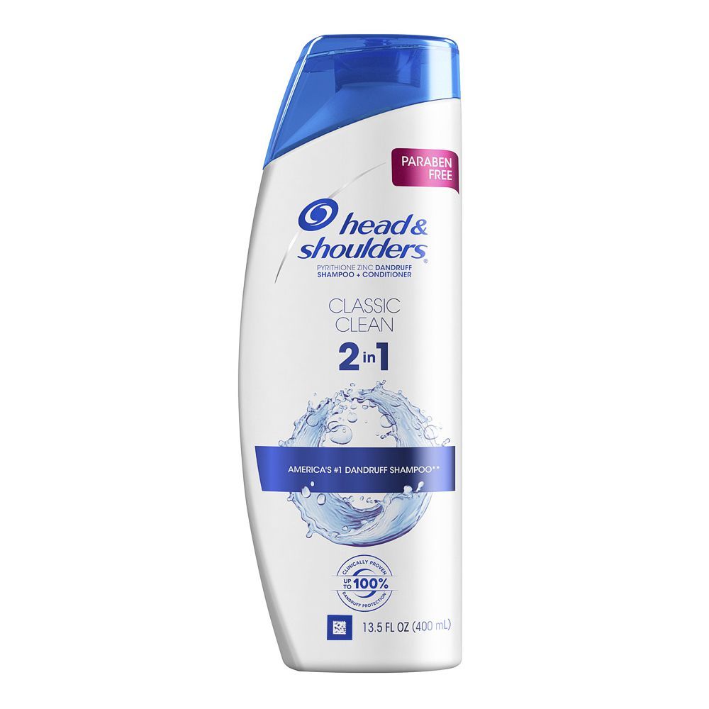 HEAD & SHOULDERS CLASSIC CLEAN 2IN1 SHAMPOO 400ML