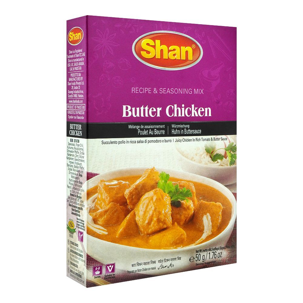 SHAN BUTTER CHICKEN MASALA 50G