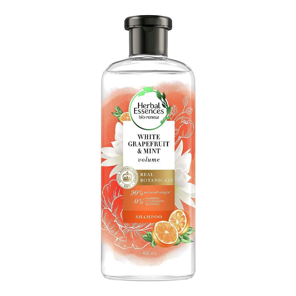 HERBAL ESSENCES WHITE GRAPEFRUIT & MINT SHAMPOO 400ML