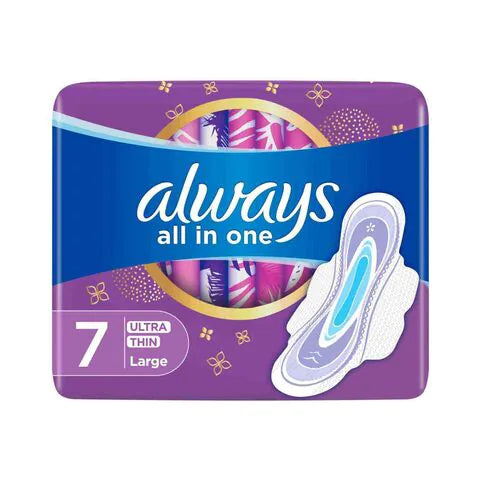 ALWAYS AL IN ONE ULTRA THIN 7 PADS