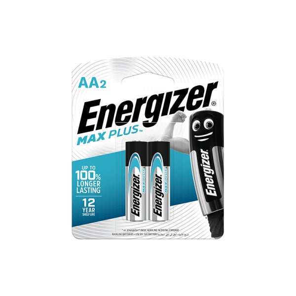 AA 2 ENERGIZER MAX UP TO 10X LONGER LASTING