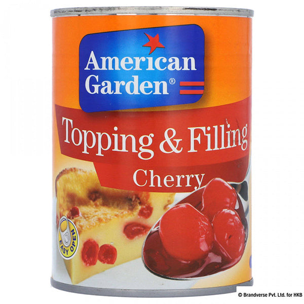 AMERICAN GARDEN TOPPING FILLING CHERRY 595G
