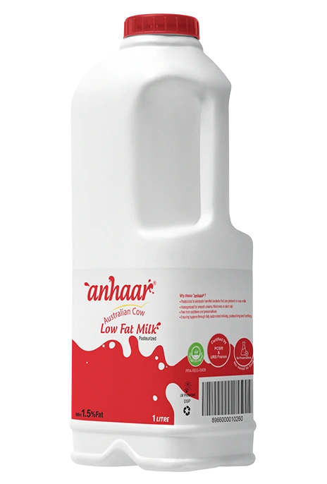 ANHAR LOW FAT MILK 1LTR