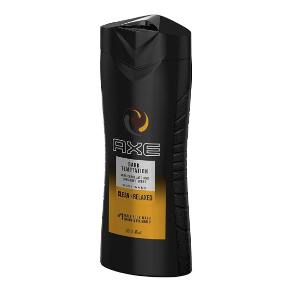 AXE BODY WASH USA DARK TEMPTATION CLEAN+RELAXED 473ML