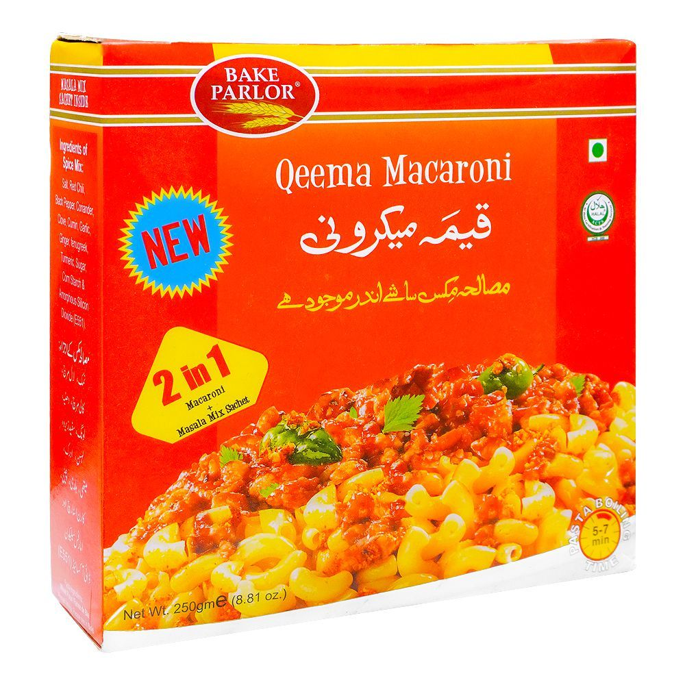 BAKE PARLOR QEEMA MACRONI 250G