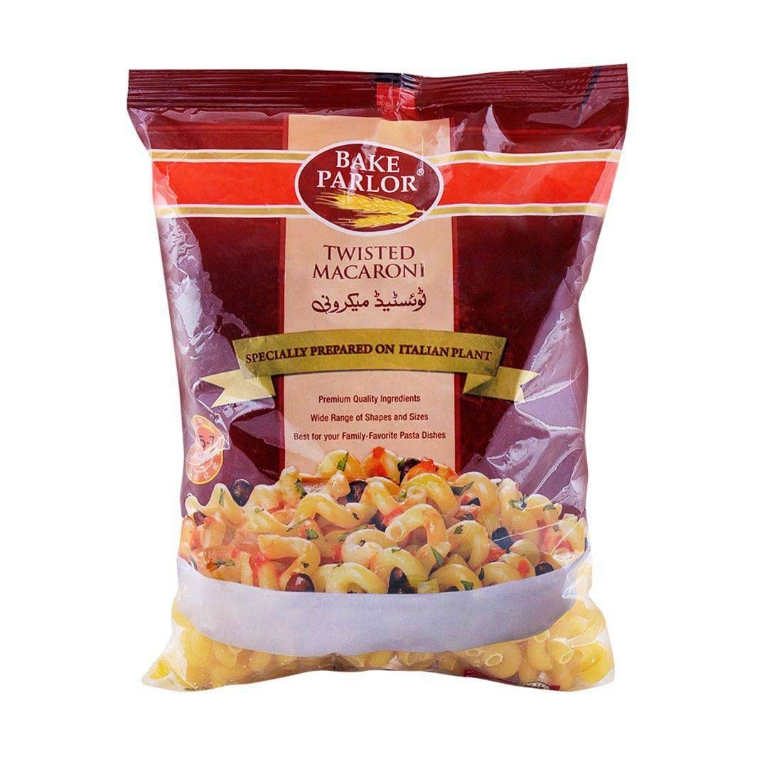 BAKE PARLOR TWISTED MACARONI 400G