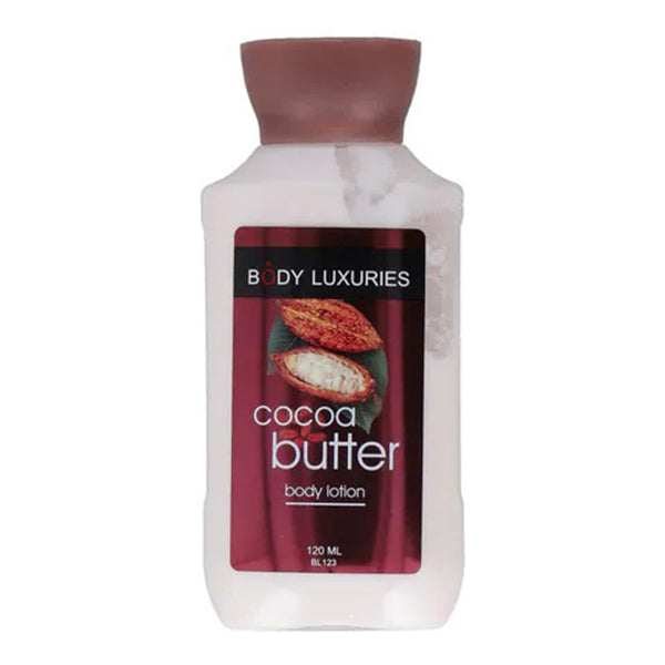 BODY LUXURIES COCOA BUTTER BODY LOTION 120ML