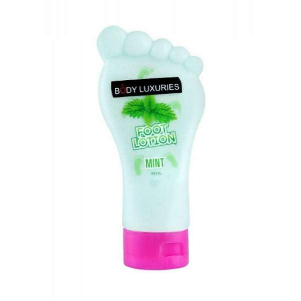 BODY LUXURIES FOOT LOTION MINT 180ML