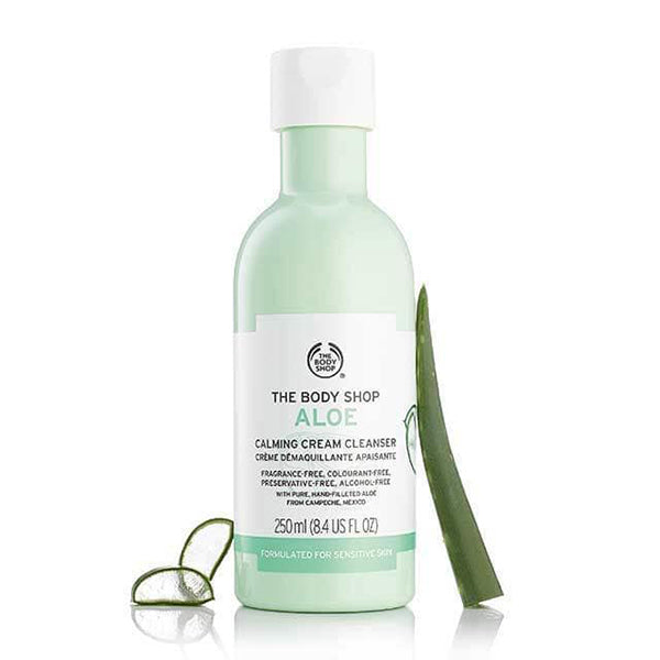 BODY SHOP ALOE CALMING CREAM CLEANSER 250ML