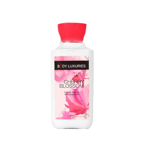 BODY LUXURIES CHERY BLOSSOM BODY LOTION 240ML