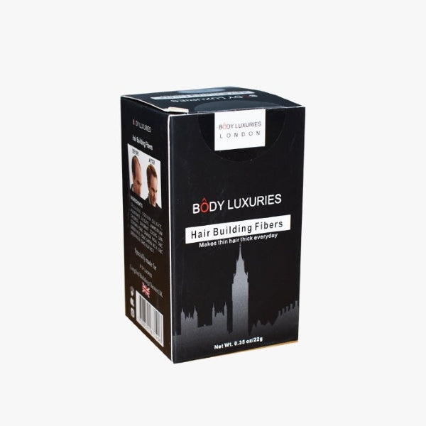 BODY LUXURIES HAIR BUILDING FIBERS BROWN 22G