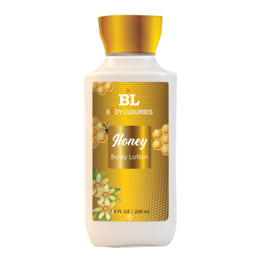 BODY LUXURIES HONEY BODY LOTION 240ML