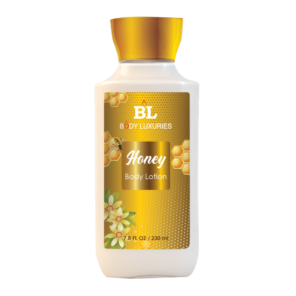 BODY LUXURIES HONEY BODY LOTION 240ML