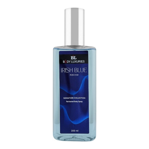 BODY LUXURIES IRISH BLUE FOR MEN 200ML