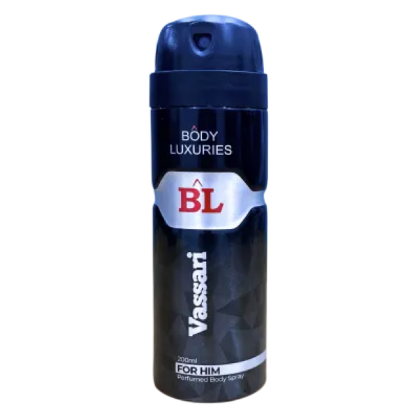 BODY LUXURIES VASSARI BODY SPRAY 200ML