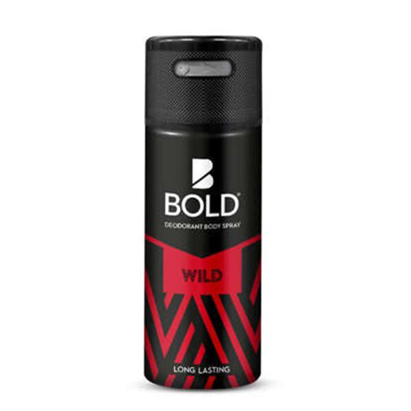 BOLD LONG LASTING DEO SPRAY WILD 150ML
