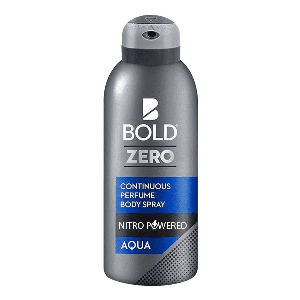 BOLD ZERO DEO SPRAY AQUA 120ML