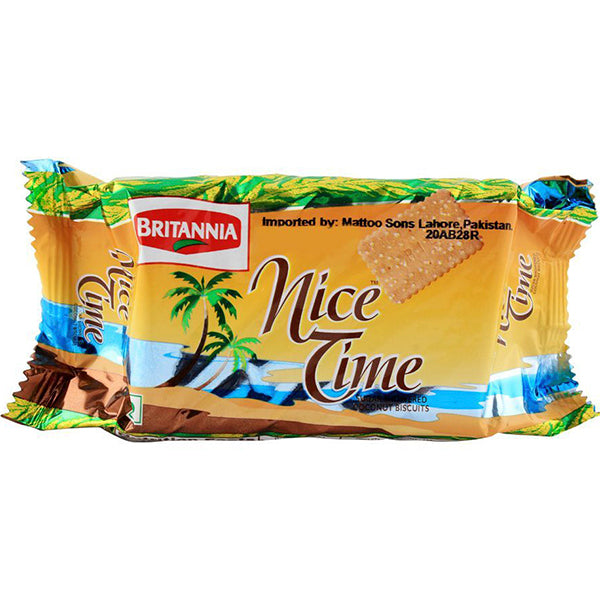 BRITANNIA NICE TIME BISCUITS 100GM