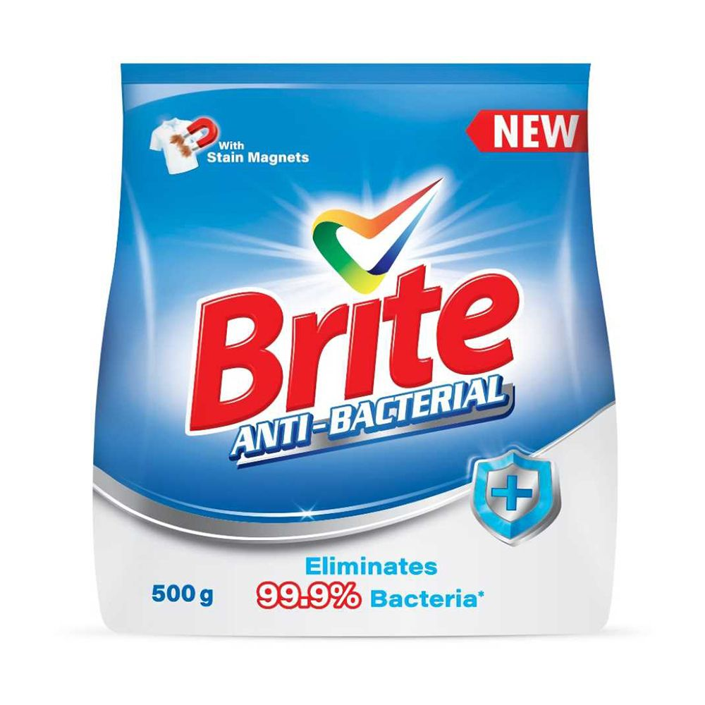 BRITE ANTI BACTERIAL DETERGENT 500G