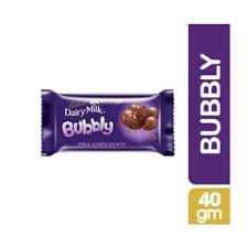 CADBURY DAIRY MILK BUBBLY MILK CHOCOLATE 40G