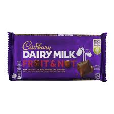 CADBURY DAIRY MILK FRUIT & NUT 160G