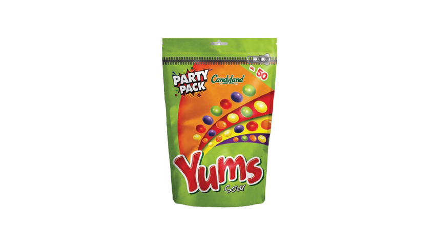 CANDYLAND YUMS SOUR PARTY PACK 48G
