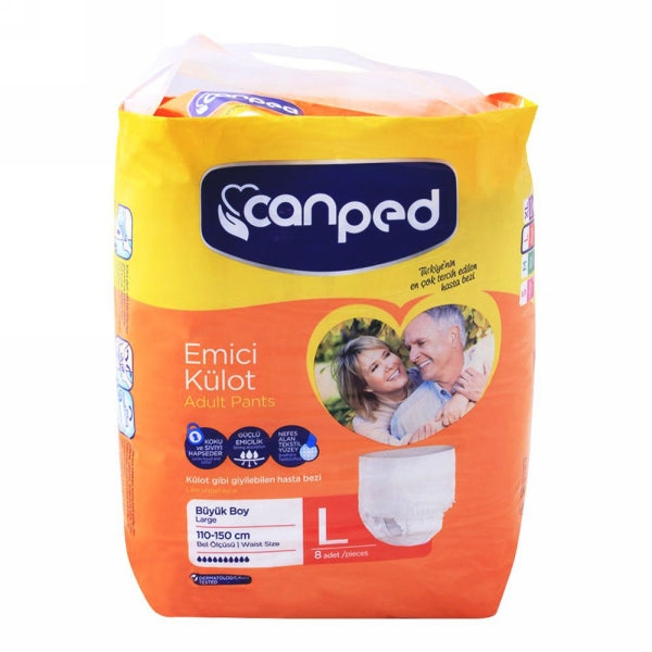 CANPED ADULT PANTS LARGE 8PCS