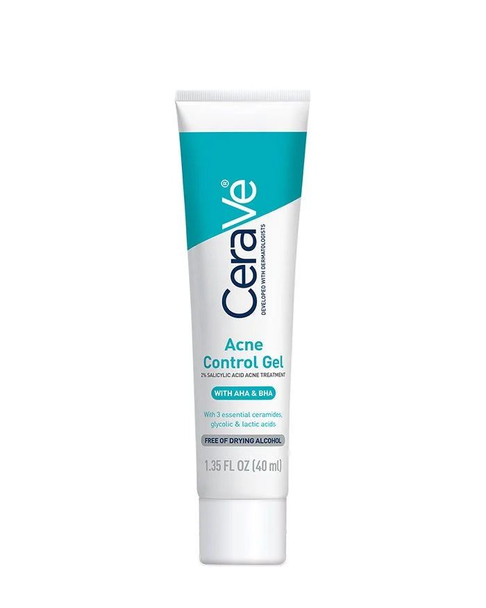 CeraVe Acne Control Gel With AHA & BHA 40ML – Acne Control Gel 40ML