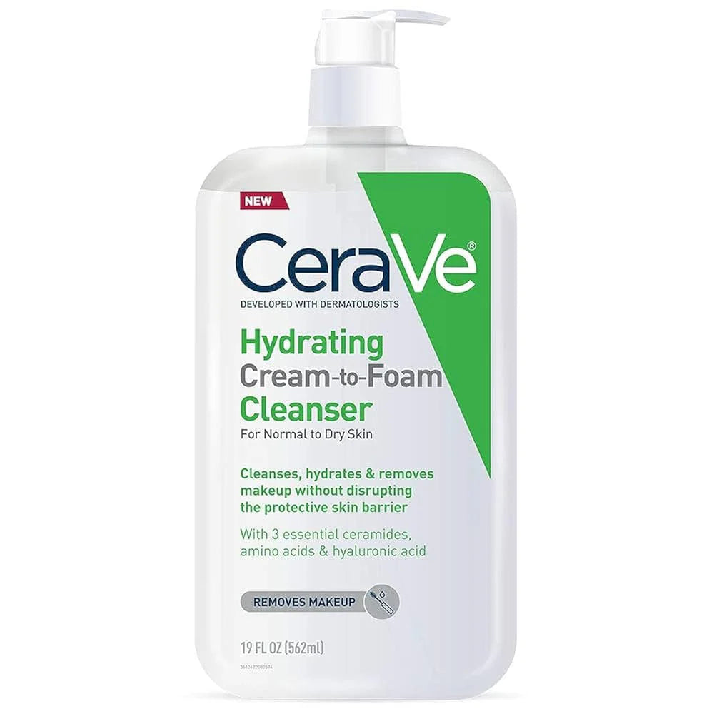 CeraVe Hydrating Cleanser Removes Makeup – Hydrating Cleanser 473ML