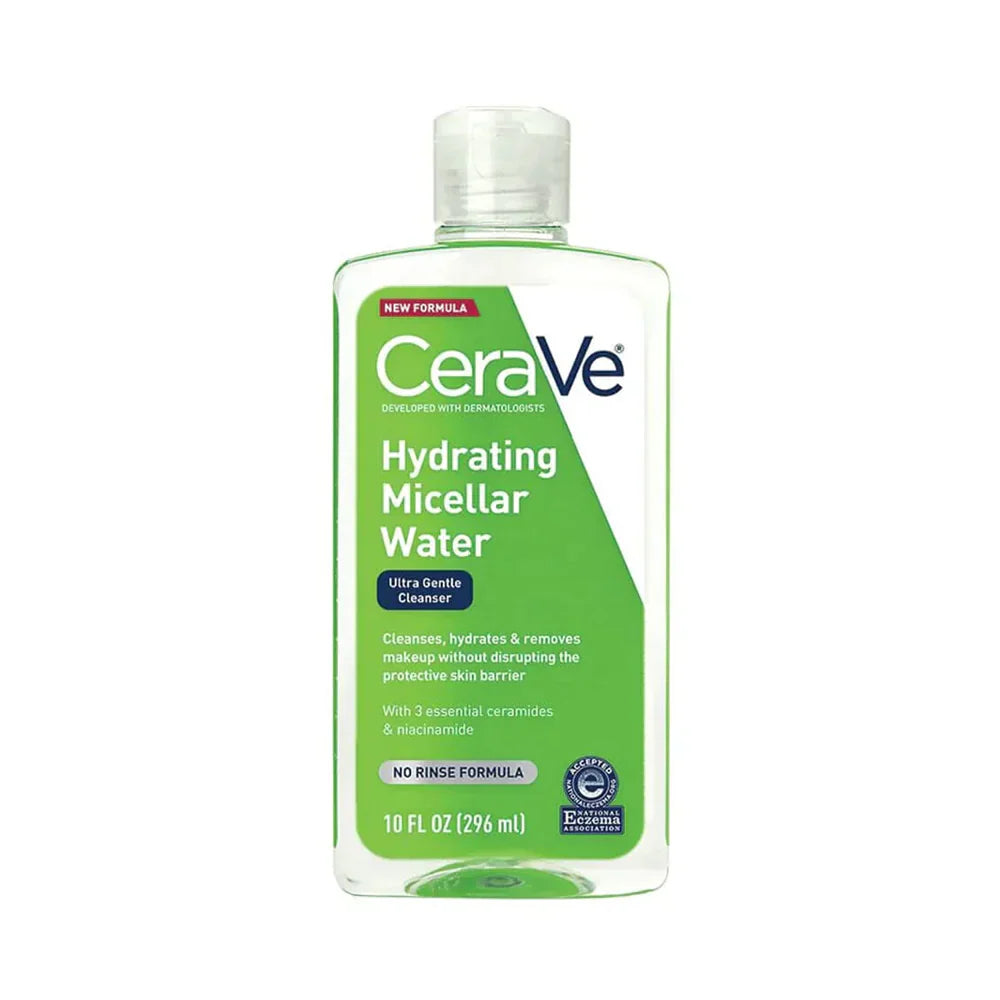 CeraVe Hydrating Micellar Water Ultra Gentle Cleanser – Micellar Water Cleanser 296ML