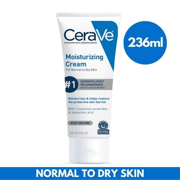 CeraVe Moisturizing Cream Normal to Dry Skin – Moisturizing Cream 236ML
