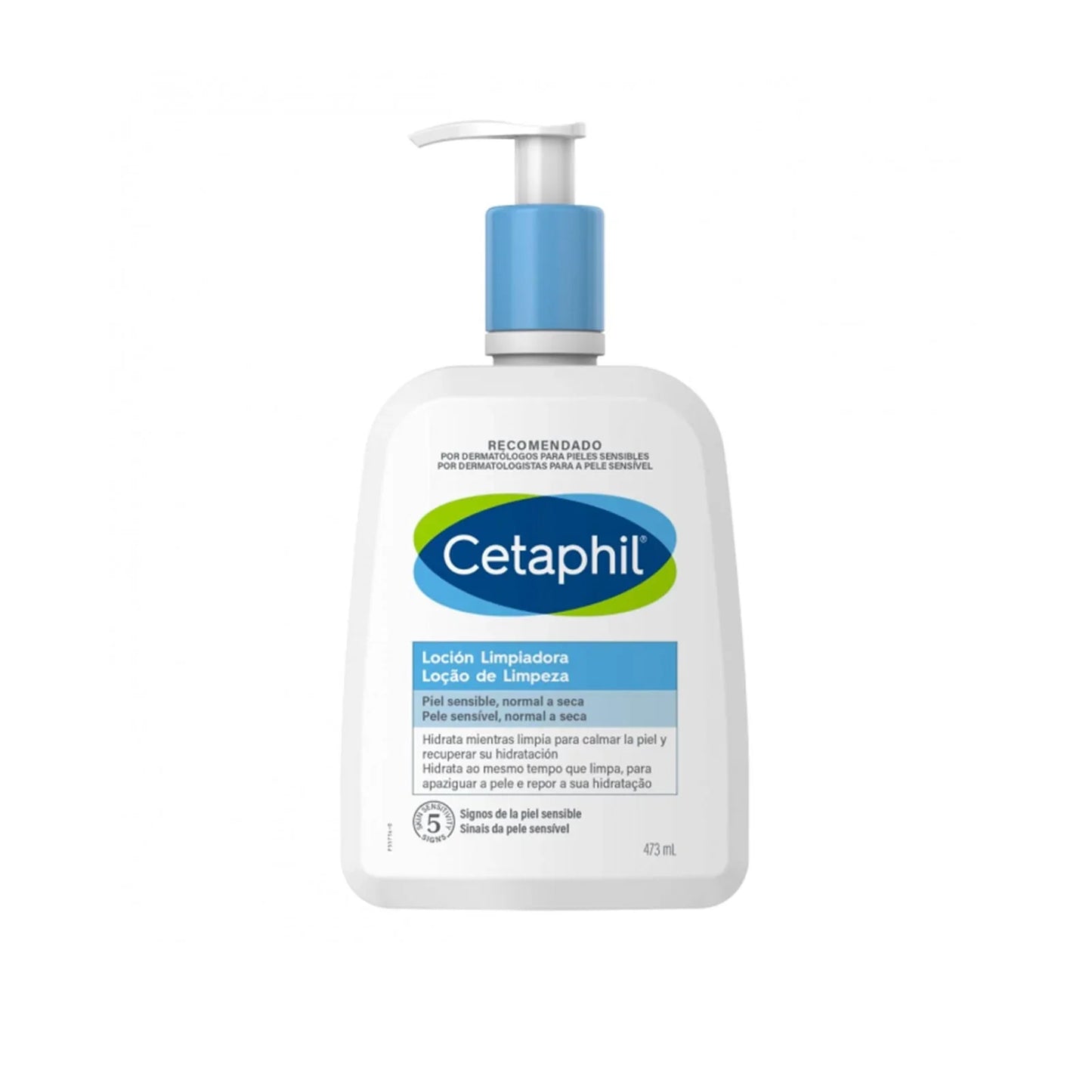 Cetaphil Daily Facial Cleanser Fragrance Free 473ml – Gentle Cleanser for Sensitive Skin