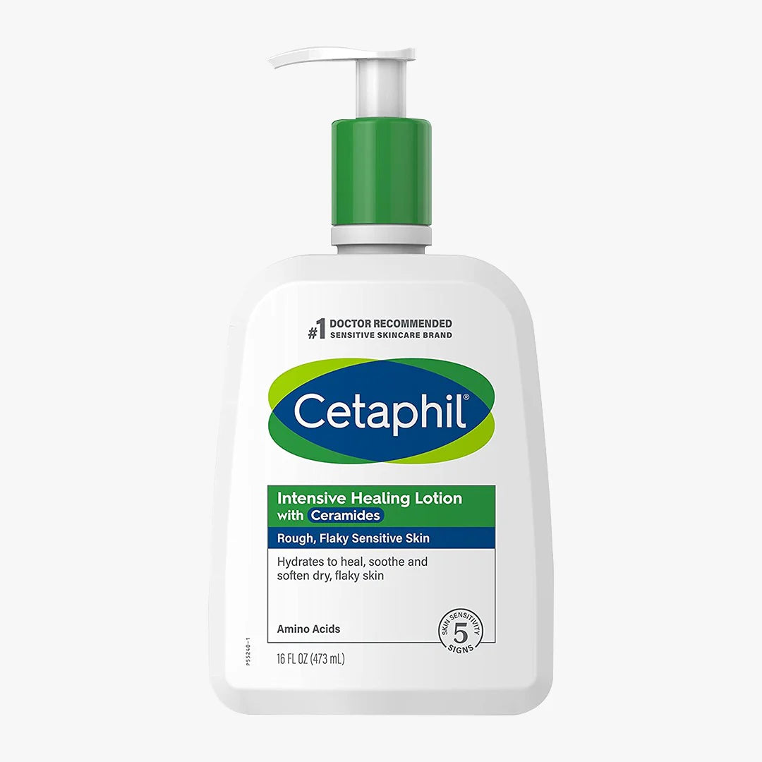 Cetaphil Intensive Healing Lotion with Ceramides for Flaky & Sensitive Skin 473ml