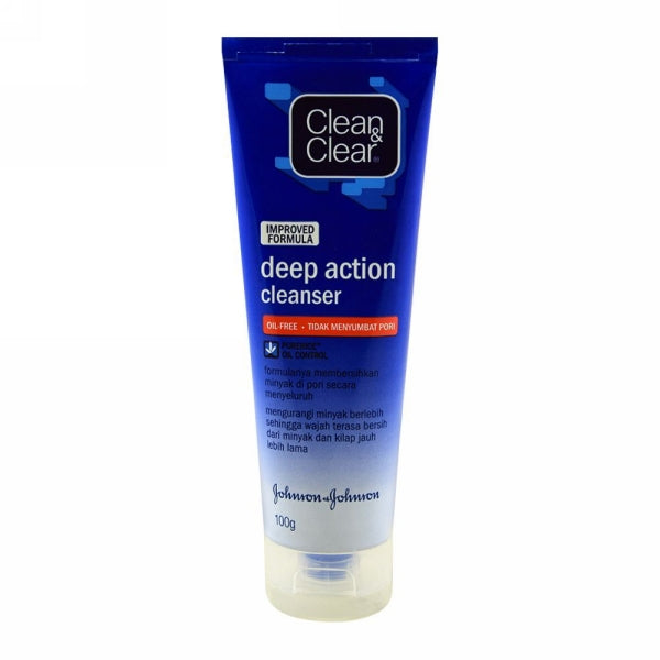 CLEAN & CLEAR DEEP ACTION CLEANSER FACE WASH 100ML