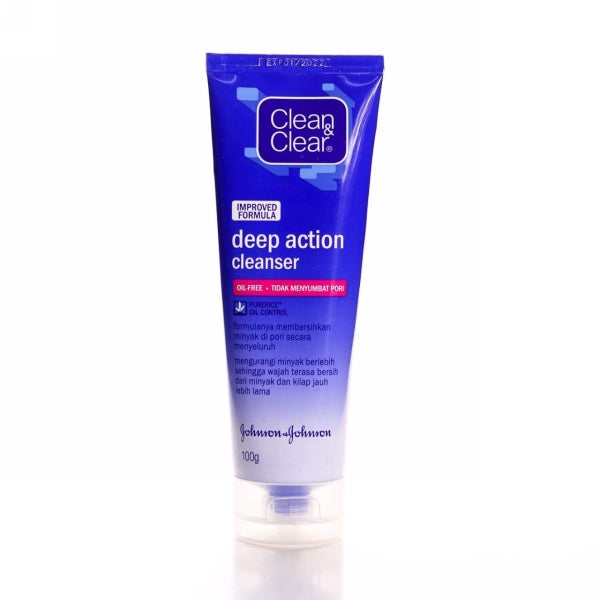 CLEAN & CLEAR DEEP ACTION CLEANSER WASH 100GM