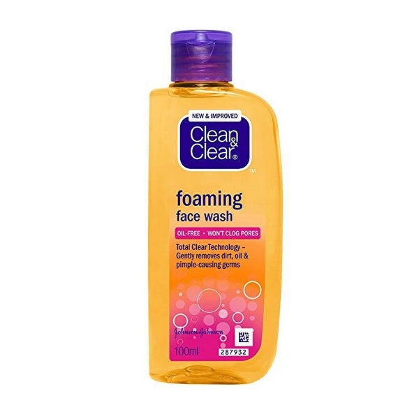 CLEAN & CLEAR FOAMING FACE WASH 100ML