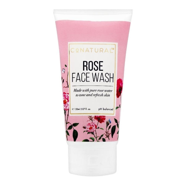 CO NATURAL ROSE FACE WASH 150ML