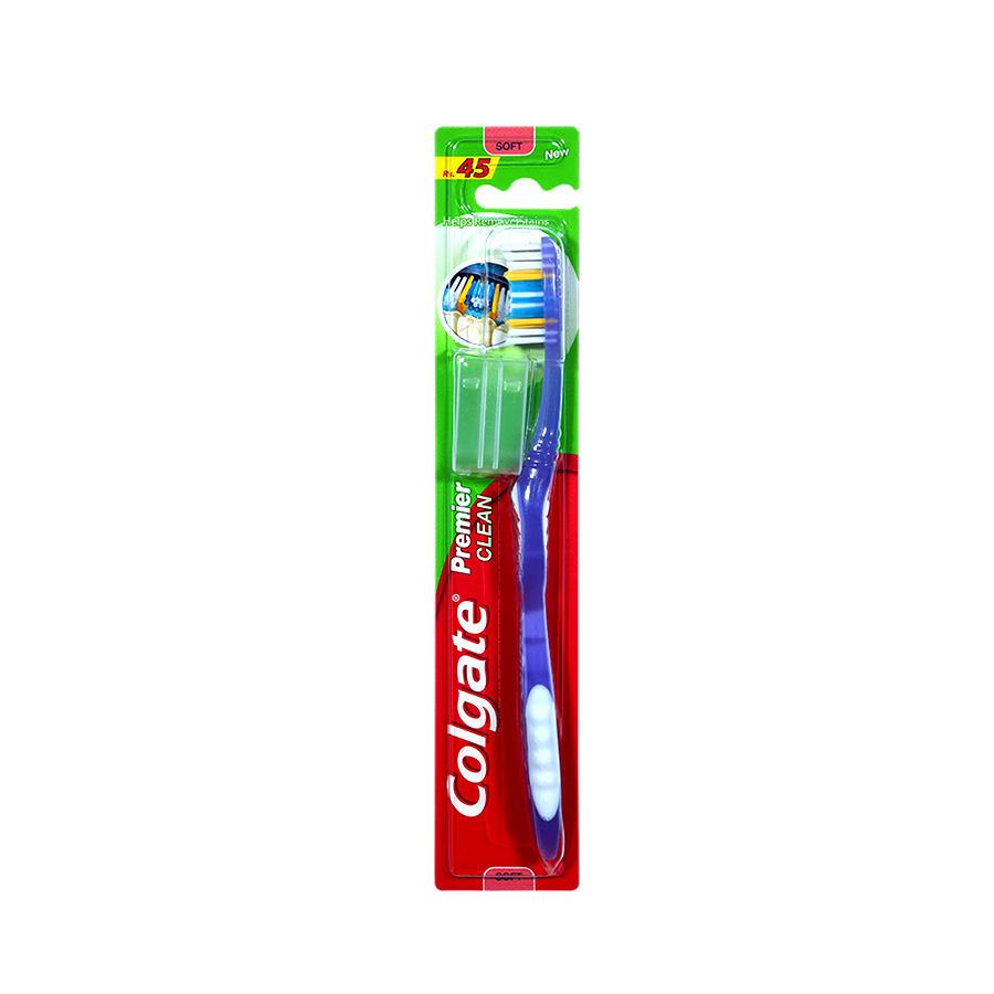 COLGATE PREMIER CLEAN MEDIUM TOOTH BRUSH
