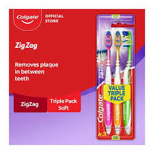COLGATE ZIGZAG TOOTH BRUSH BUY 2 GET 1 FREE