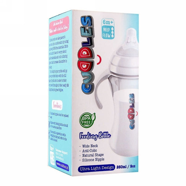 CUDDLES FEEDING BOTTLE 260 ML