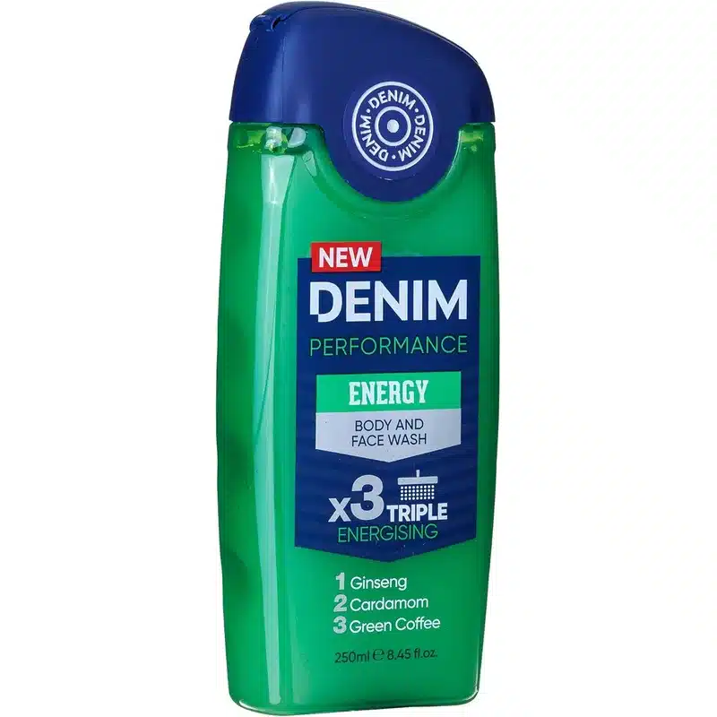 DENIM ENERGY BODY WASH 250ML