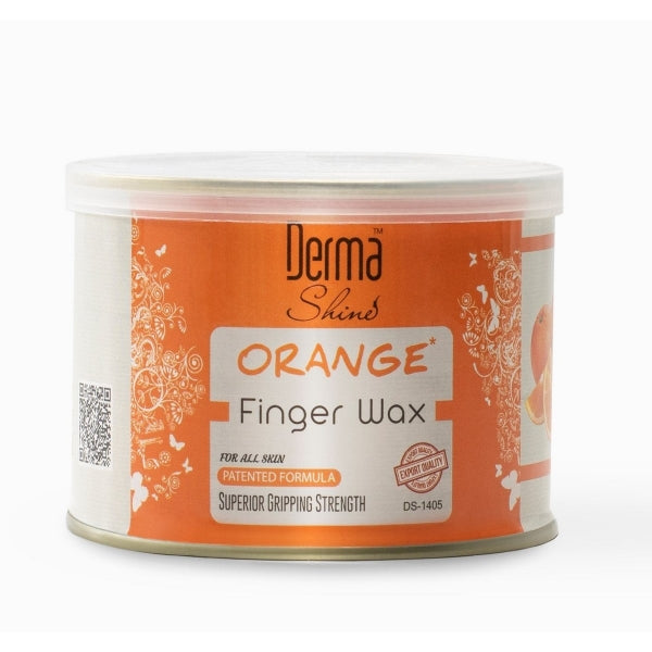 DERMA SHINES ORANGE FINGER WAX 250G