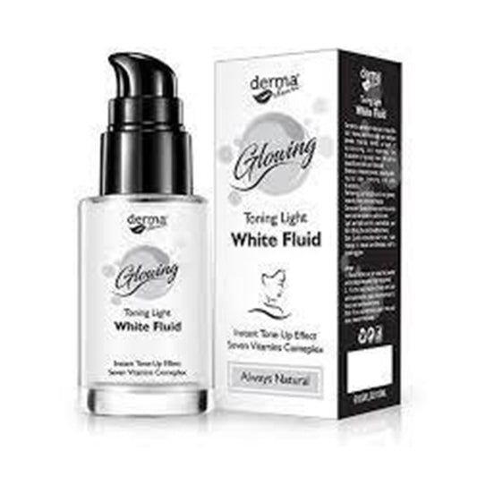 DERMA CLEAN TONING LIGHT WHITE FLUID 30ML