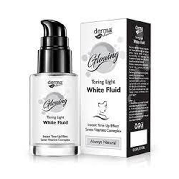 DERMA CLEAN TONING LIGHT WHITE FLUID 30ML