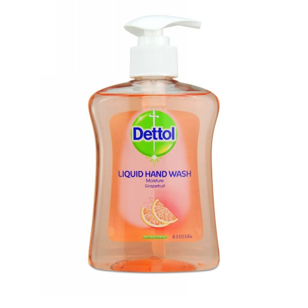 DETTOL LIQUID HAND WASH MOISTURE GRAPEFRUIT HAND WASH 250ML
