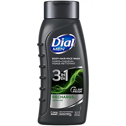 DIAL MEN BODY WASH 3IN1 HYDRO FRESH ALOE 473ML