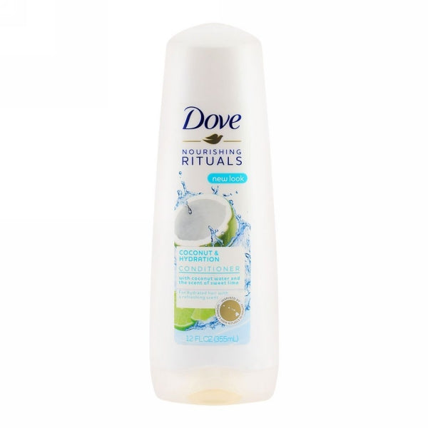 DOVE COCONUT & HYDRATION CONDITIONER 355ML