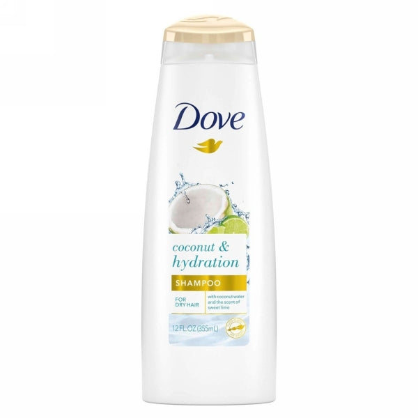 DOVE COCONUT & HYDRATION SHAMPOO 355ML