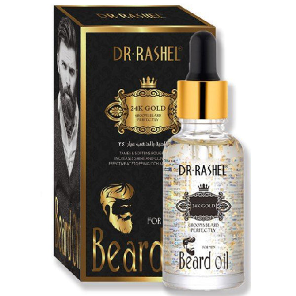 DR.RASHEL 24K GOLD BEARD OIL FOR MEN 30ML