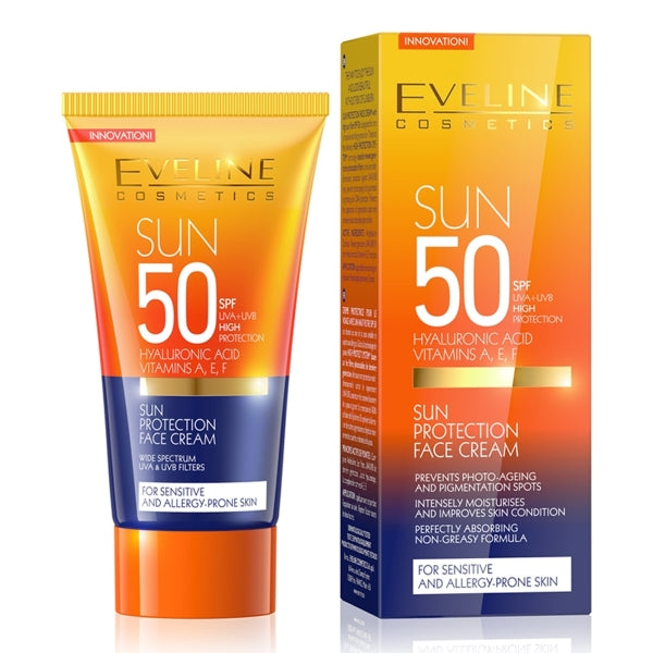 EVELINE SUN 50-SPF WHITENING FACE CREAM 50ML